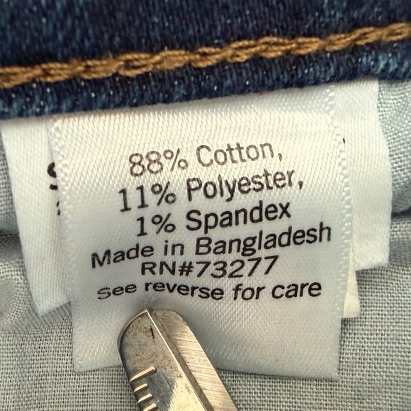 Sonoma Men's Everyday‎ Jeans Relaxed Straight Blue Denim Size 36x32 - Picture 7 of 9